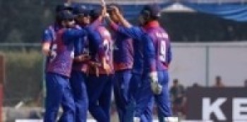 विश्वकप क्रिकेट लिग-२ :  उद्घाटन खेलमा नेपाल पराजित